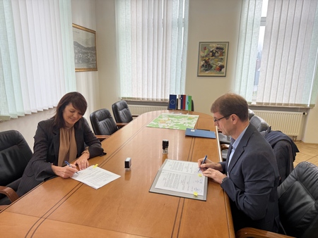 Podpis pogodbe projekt Lipovnik Pogorevc III